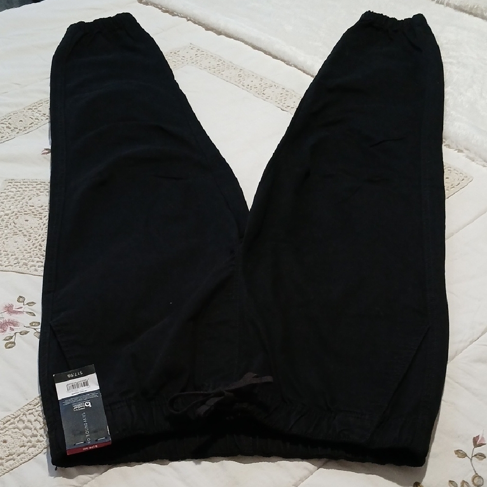 NEW! Cotton Black Joggers Womens SZ:M